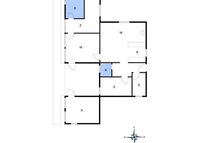 Tatil Evi 1438-aakirkeby-sortspaettevej-10 Vester Somarken